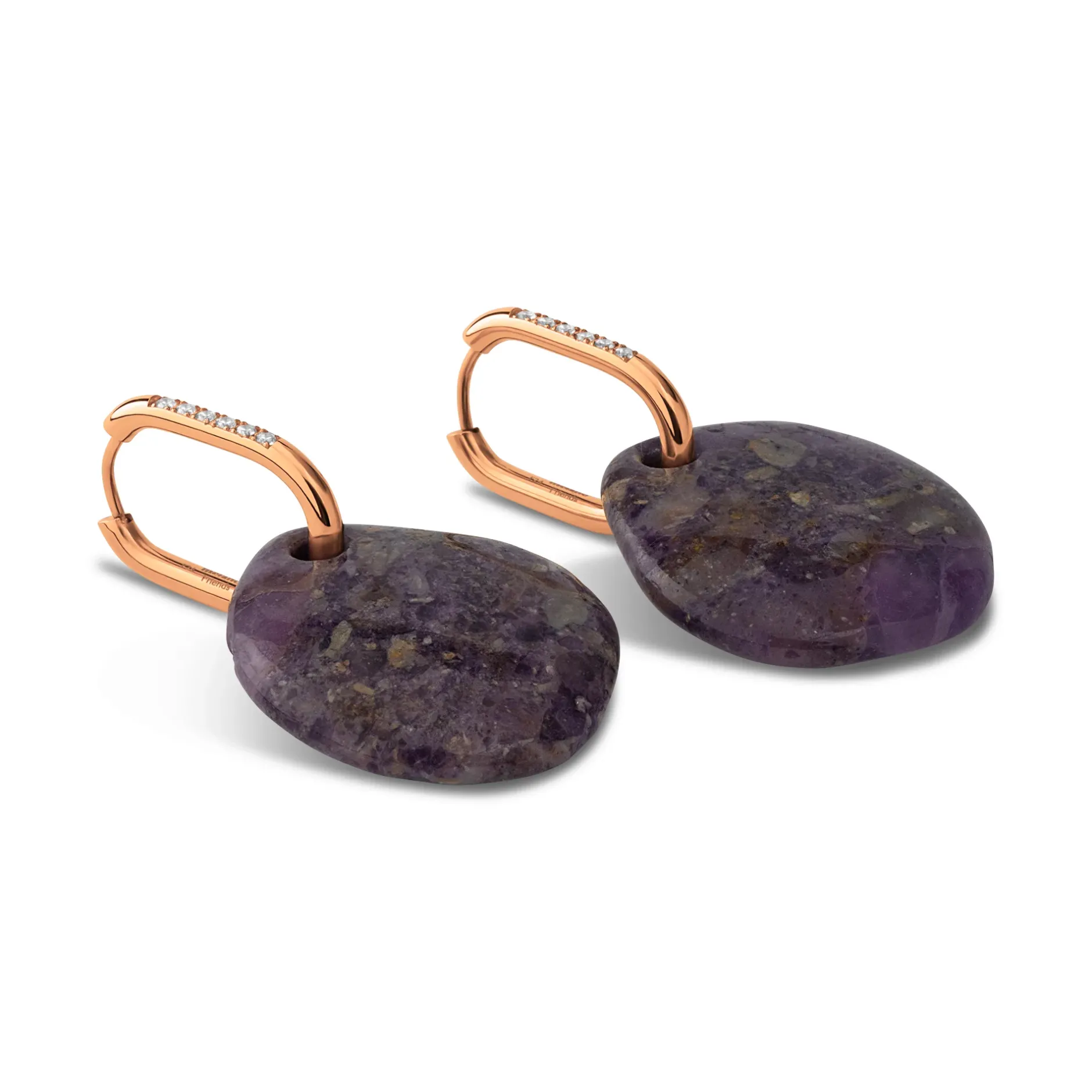 Hot Melano Jewelry Melano Friends & Kosmic Purple Wonder Oorbellen Set