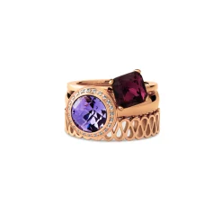 Fashion Melano Jewelry Melano Friends & Twisted Tea Party Ringen Set