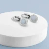 Best Melano Jewelry Melano Friends & Vivid Aqua Glow Oorbellen Set