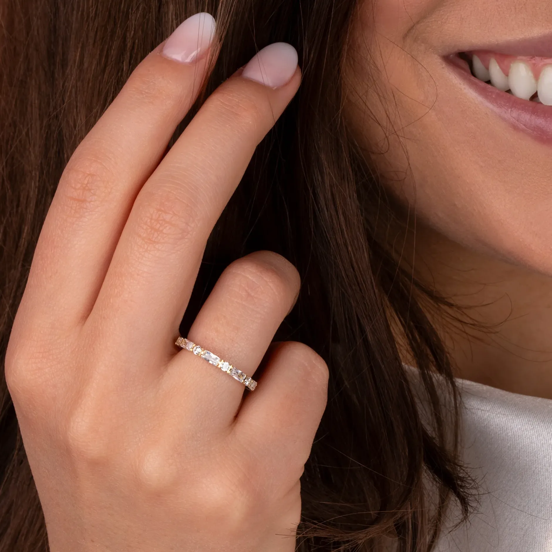 Outlet Melano Jewelry Melano Friends Ava Ring Crystal