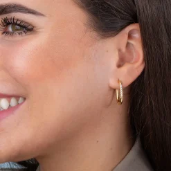 Fashion Melano Jewelry Melano Friends Lila CZ Oorbellen