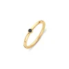 New Melano Jewelry Melano Friends Mini CZ Ring Black