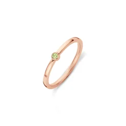 Hot Melano Jewelry Melano Friends Mini CZ Ring Chrysolite