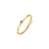 Clearance Melano Jewelry Melano Friends Mini CZ Ring Jeans Blue