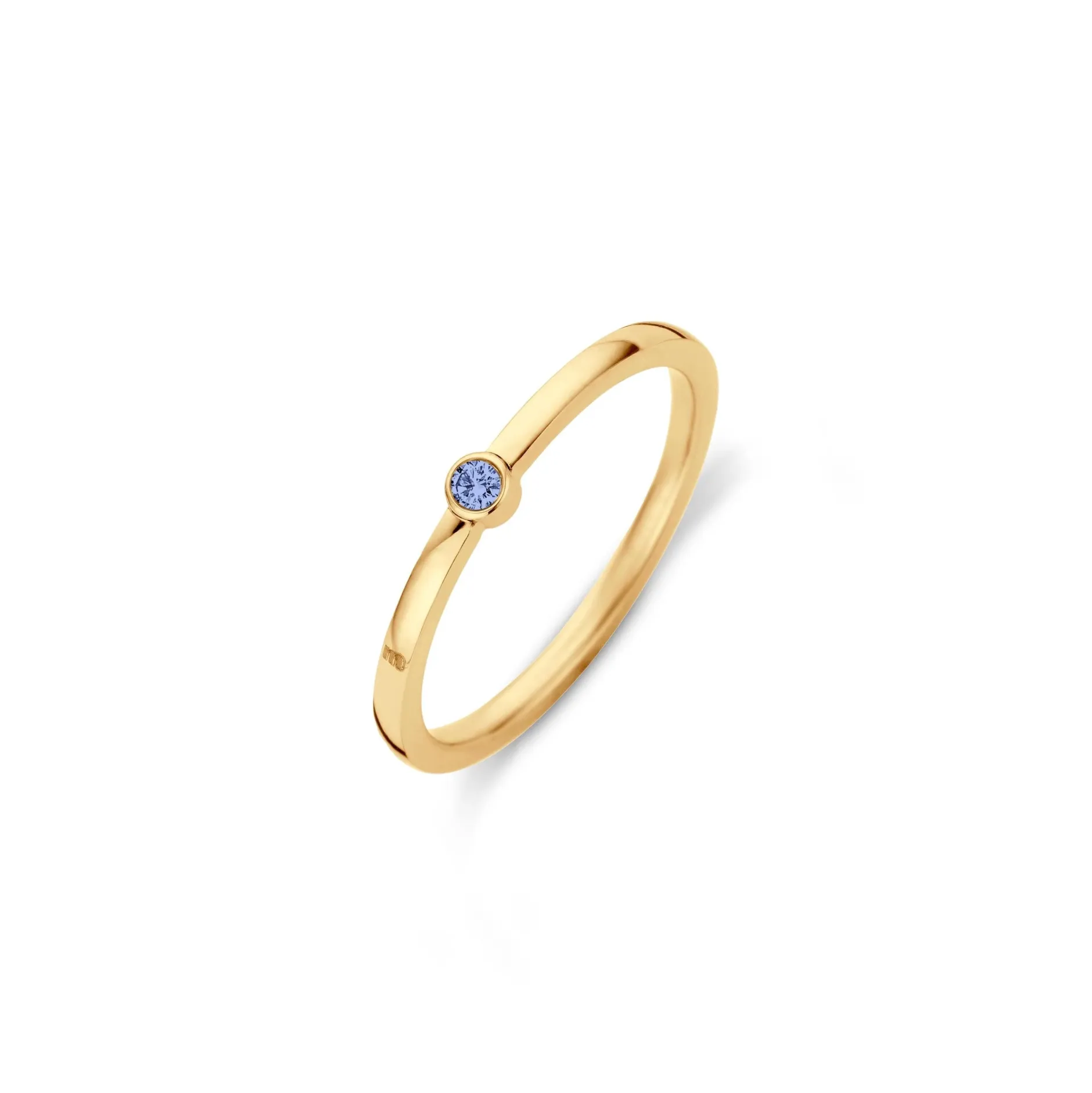 Clearance Melano Jewelry Melano Friends Mini CZ Ring Jeans Blue