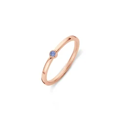Clearance Melano Jewelry Melano Friends Mini CZ Ring Jeans Blue