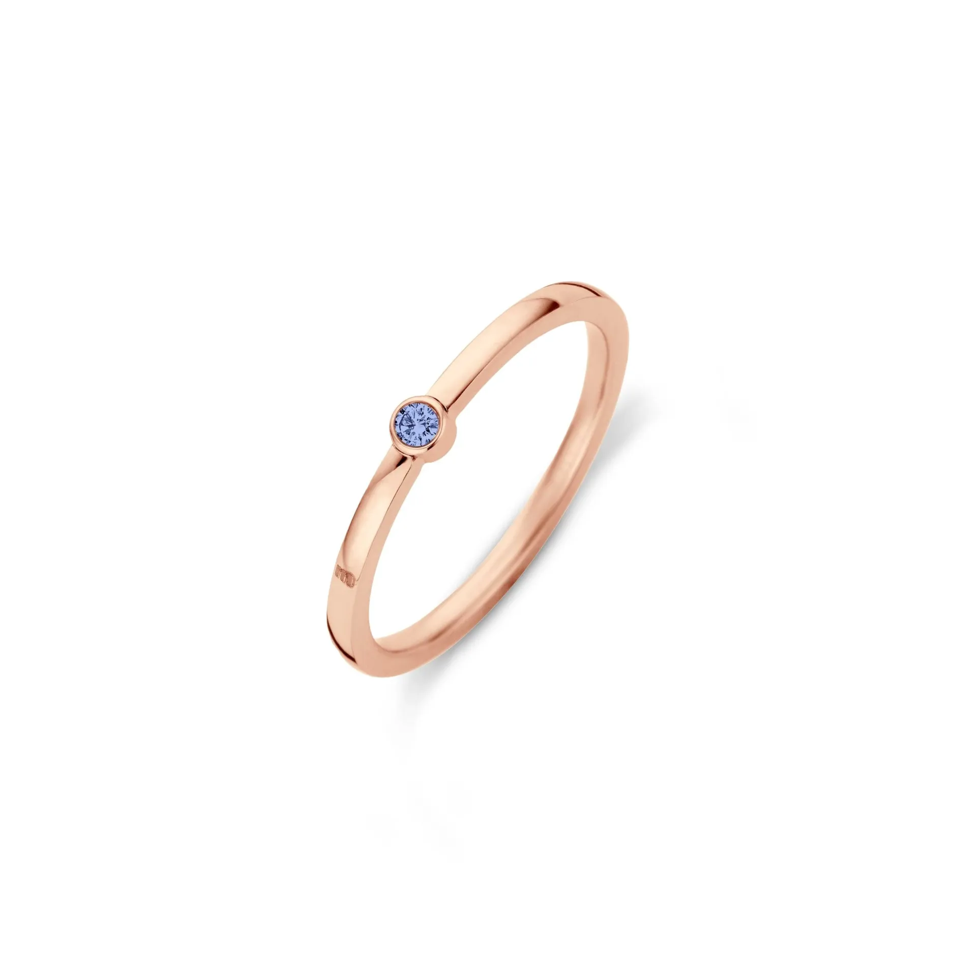 Clearance Melano Jewelry Melano Friends Mini CZ Ring Jeans Blue