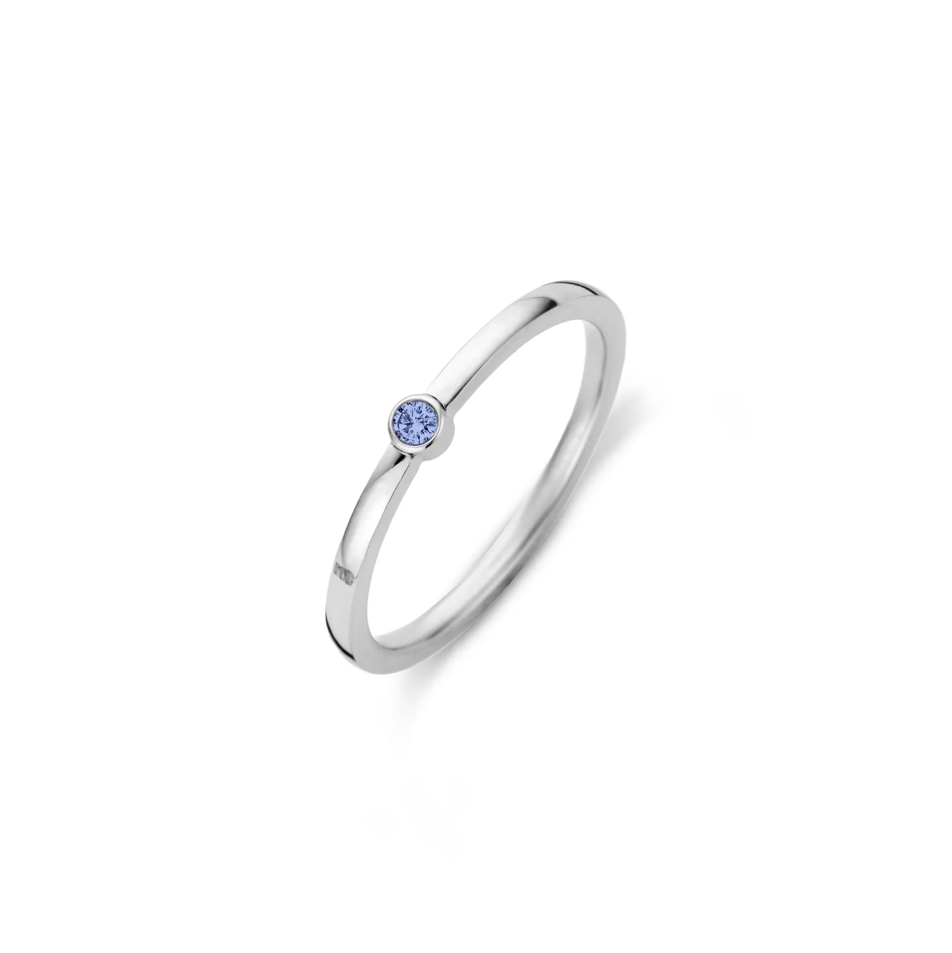 Clearance Melano Jewelry Melano Friends Mini CZ Ring Jeans Blue