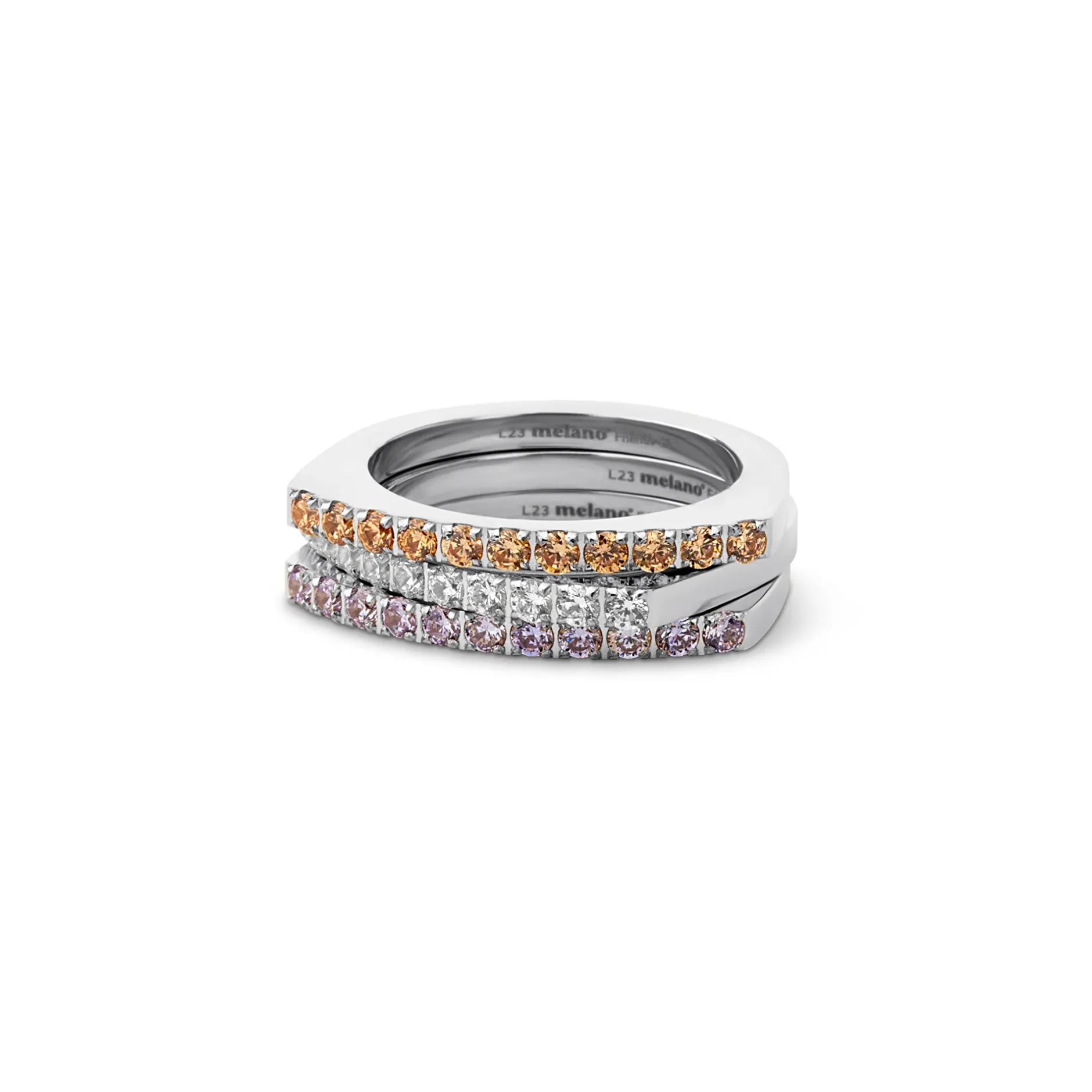 Outlet Melano Jewelry Melano Friends Sun Sparkles Ringen Set