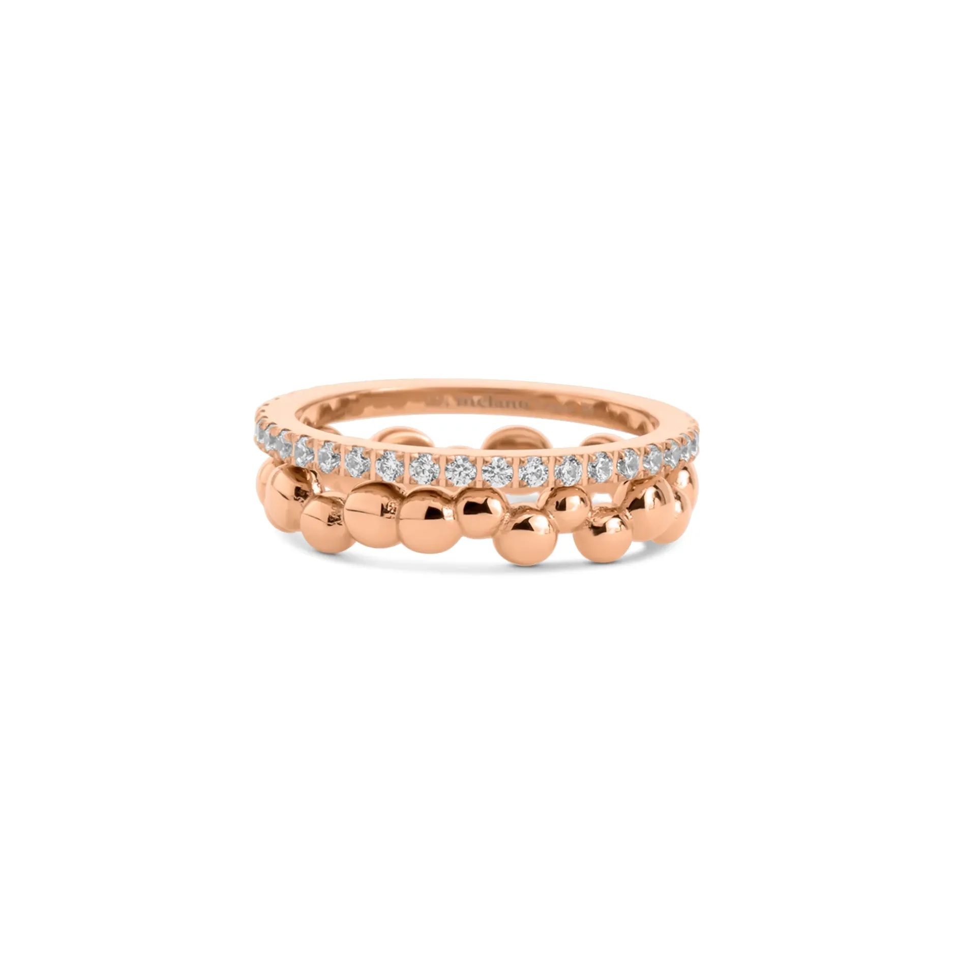 Clearance Melano Jewelry Melano Friends Vital Wave Ringen Set