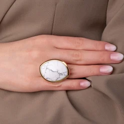 Outlet Melano Jewelry Melano Kosmic Big Gem Eye Steen