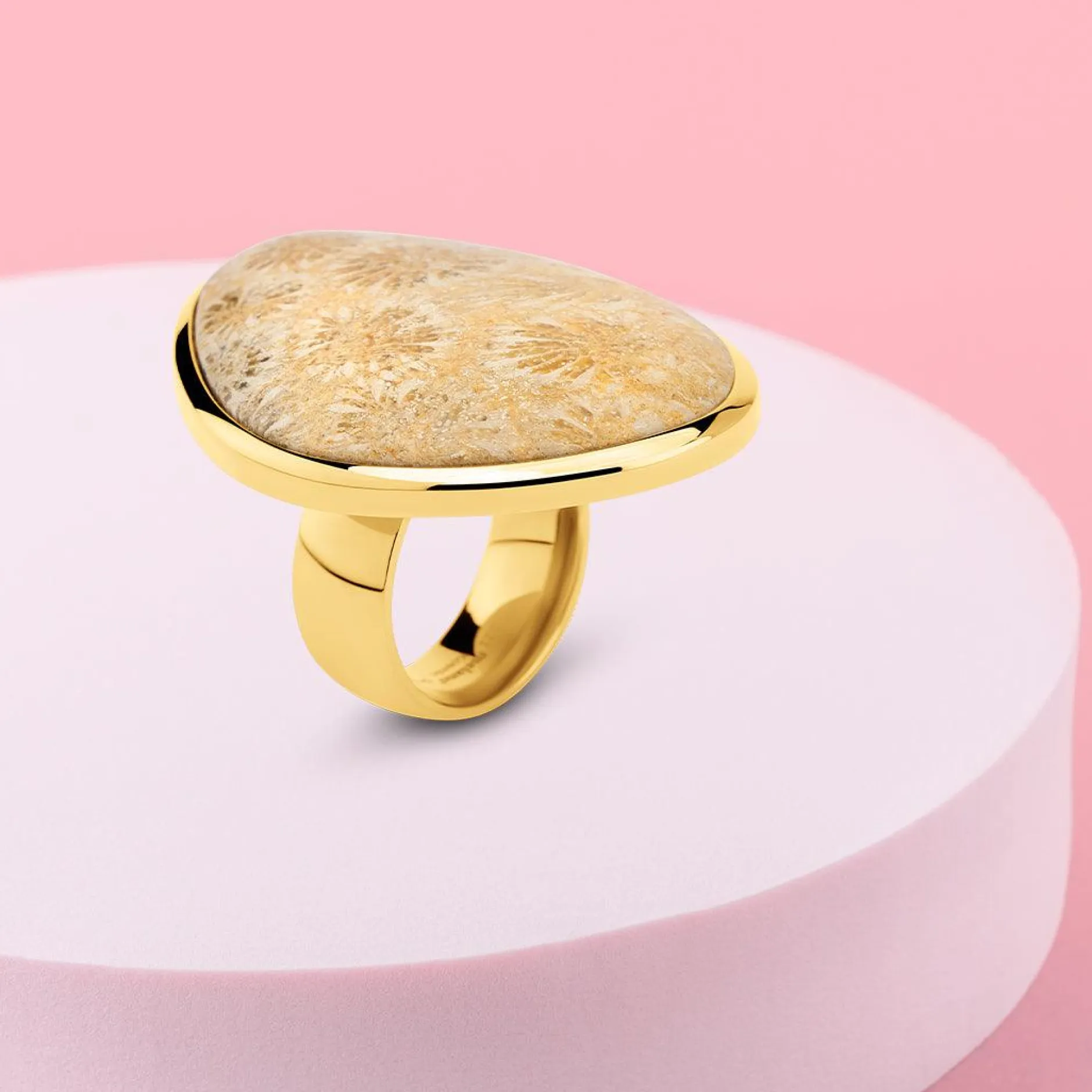 Outlet Melano Jewelry Melano Kosmic Chocolate Blondie Ring Set |