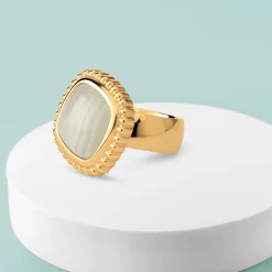 Fashion Melano Jewelry Melano Kosmic Crisp Canvas Ringen Set