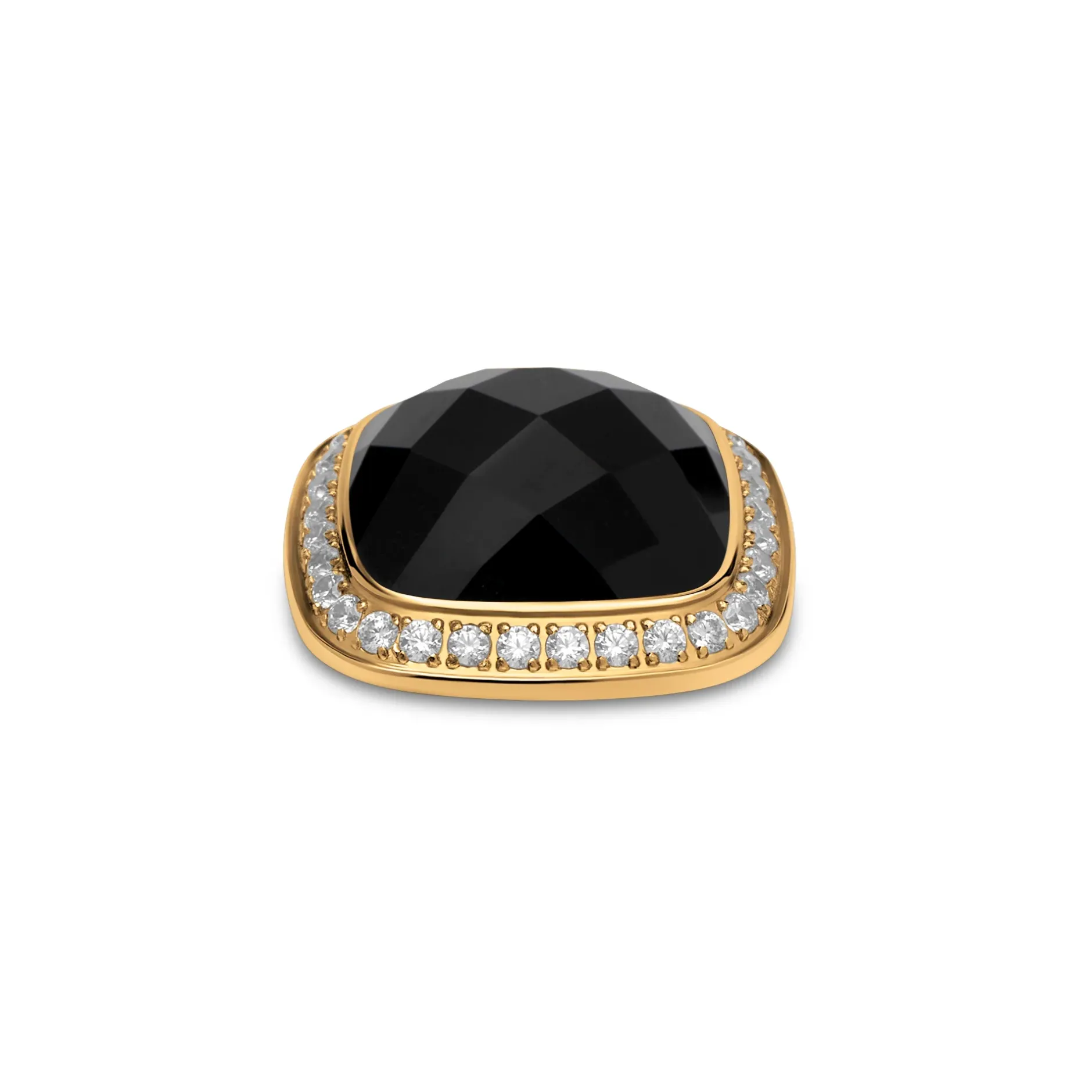 Sale Melano Jewelry Melano Kosmic Framed Facet Square Steen