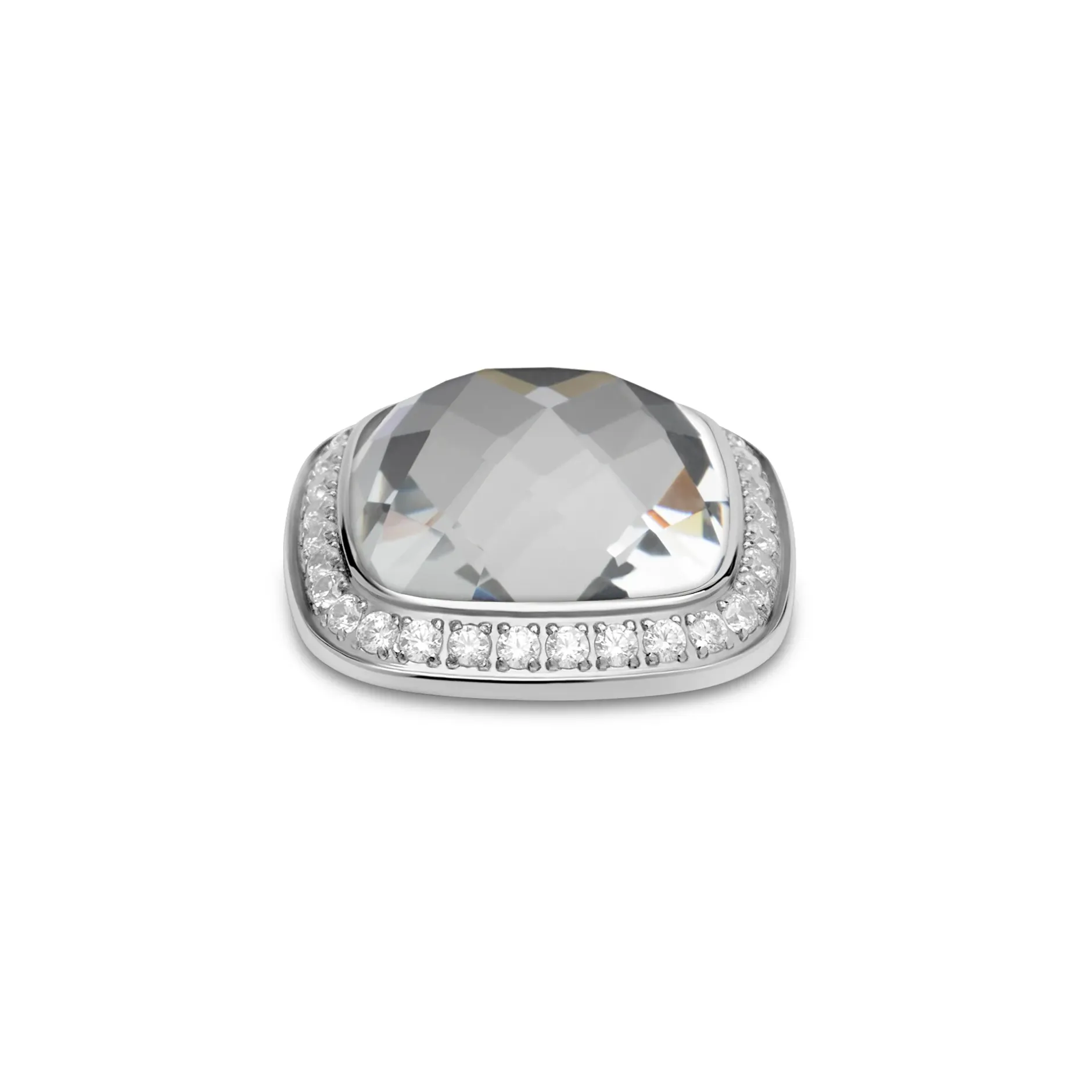Sale Melano Jewelry Melano Kosmic Framed Facet Square Steen