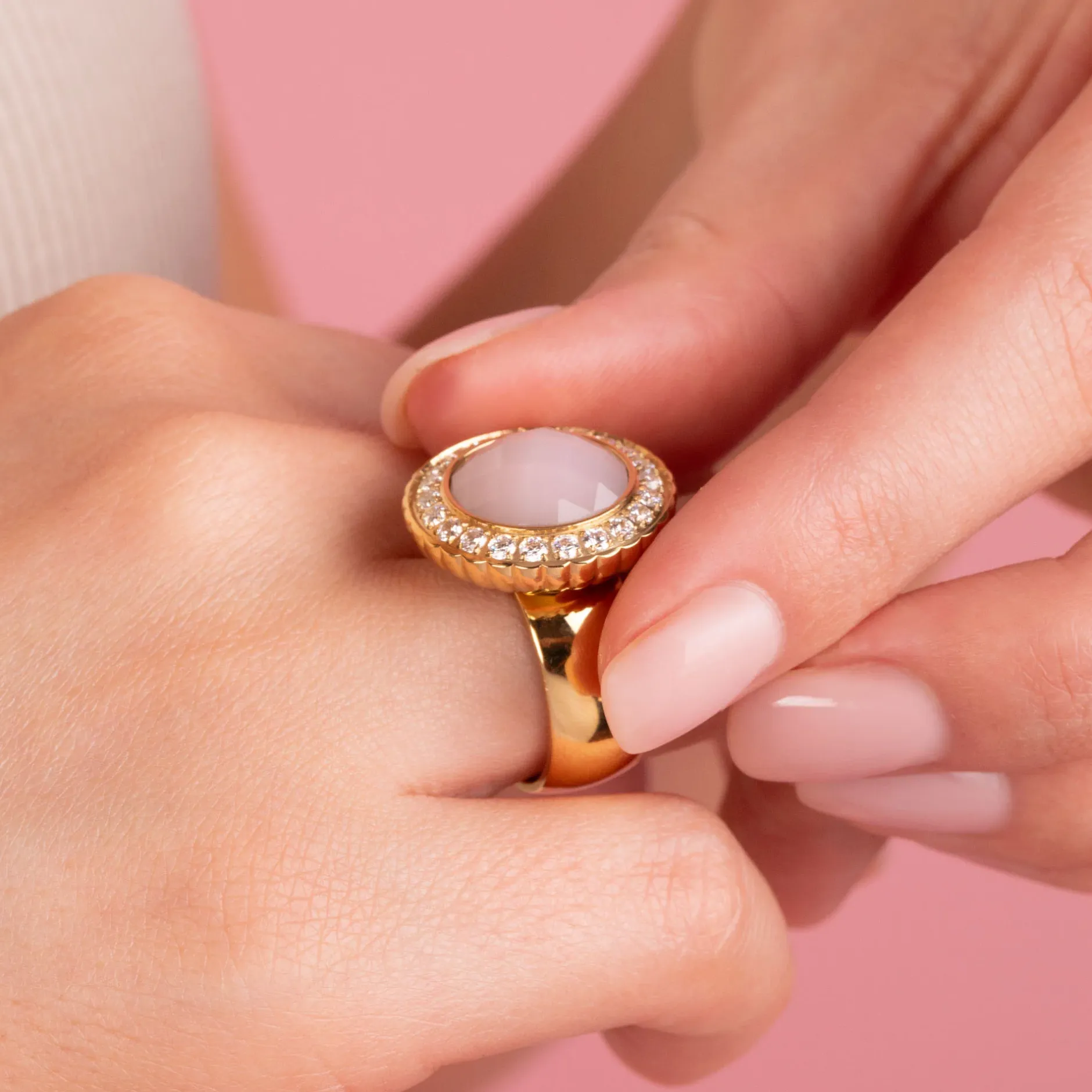Fashion Melano Jewelry Melano Kosmic Sphere Steen