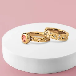 Outlet Melano Jewelry Melano Twisted & Friends Mistletoe Magic Ringen Set