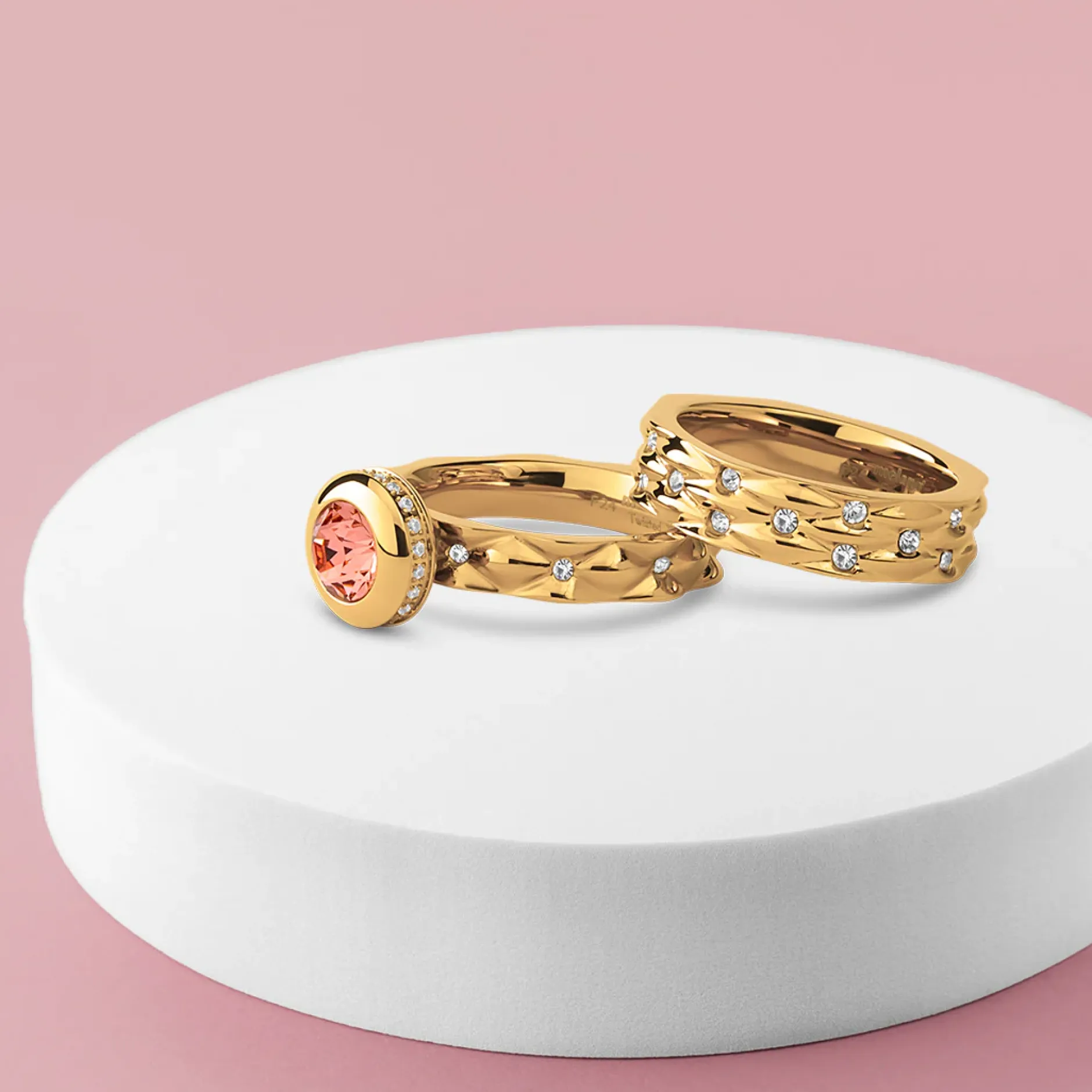 Outlet Melano Jewelry Melano Twisted & Friends Mistletoe Magic Ringen Set