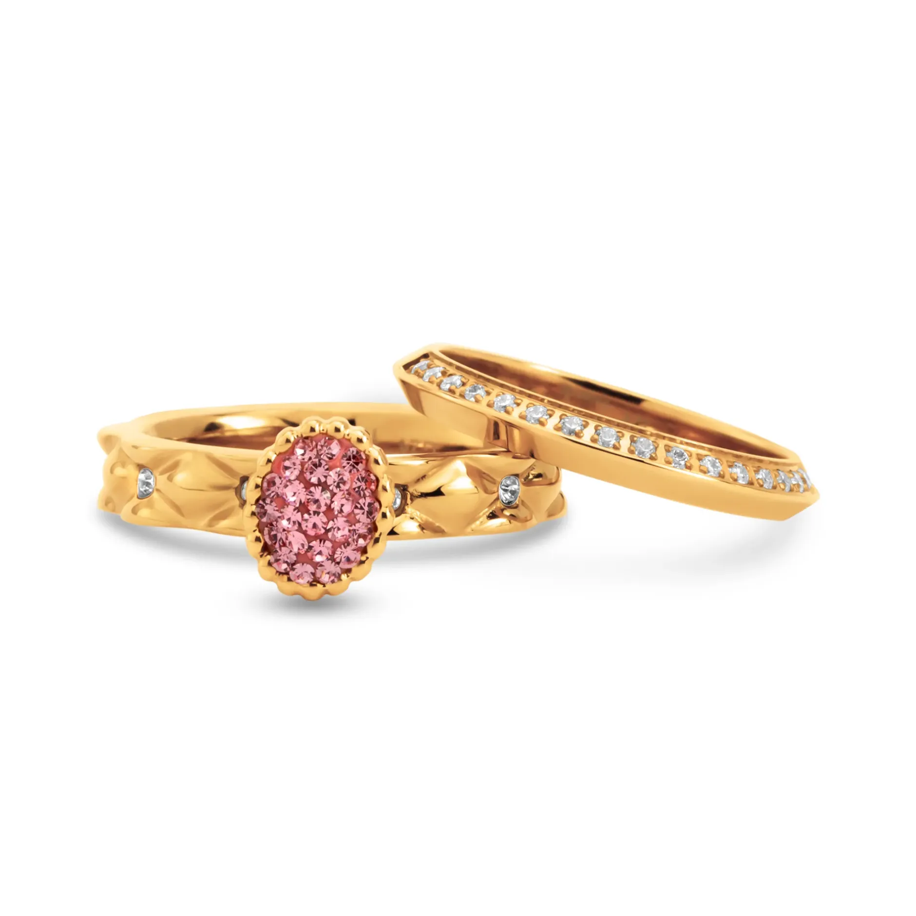 Clearance Melano Jewelry Melano Twisted & Friends Playful Dash Ringen Set