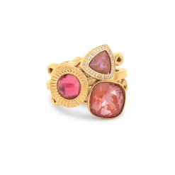 Online Melano Jewelry Melano Twisted & Vivid Starlit Sprint Ringen Set