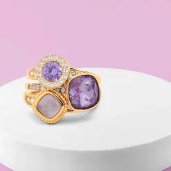 Outlet Melano Jewelry Melano Twisted & Vivid Sunshine Stride Ringen Set