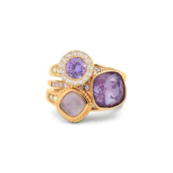 Outlet Melano Jewelry Melano Twisted & Vivid Sunshine Stride Ringen Set