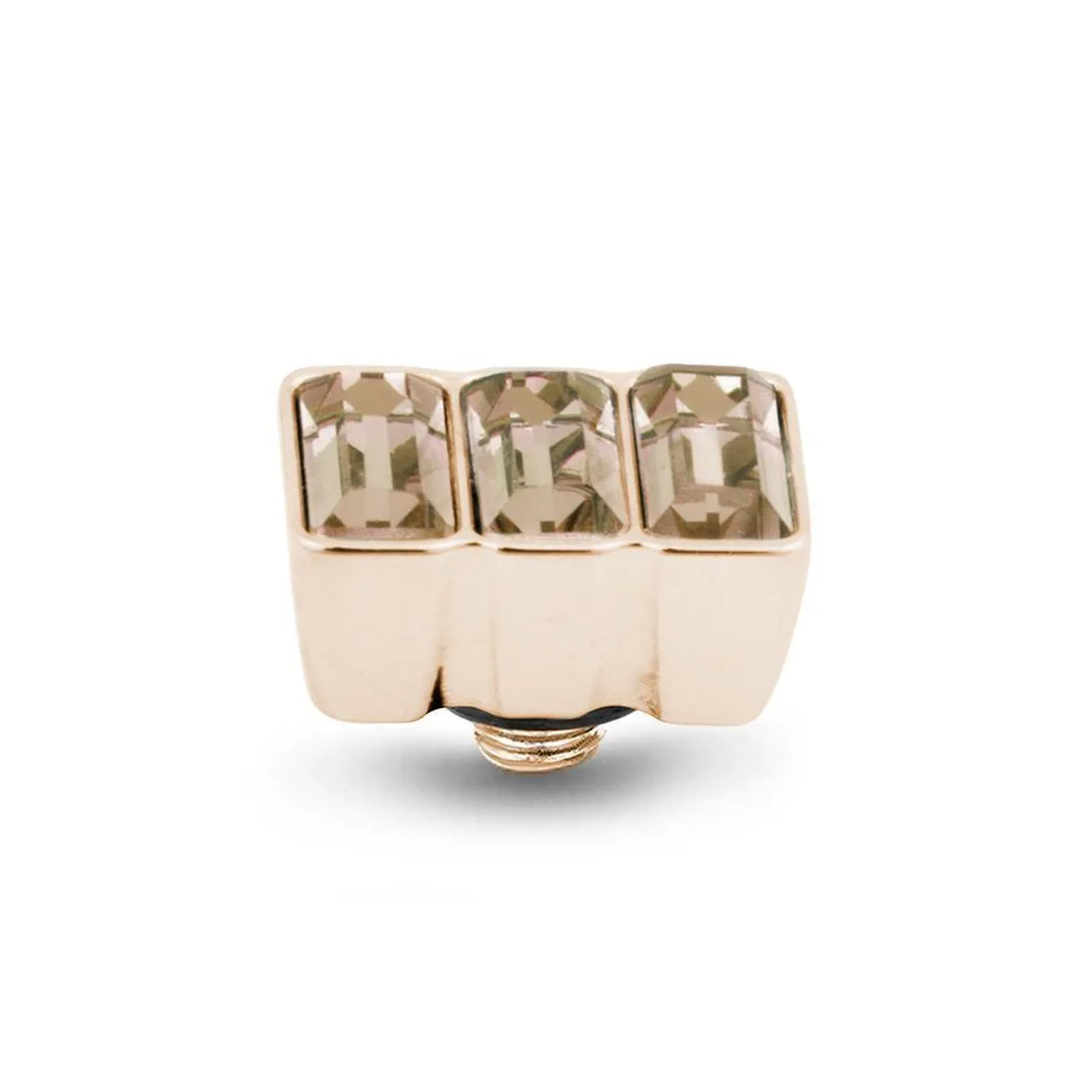 Discount Melano Jewelry Melano Twisted Baguette Steentje