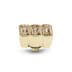 Discount Melano Jewelry Melano Twisted Baguette Steentje