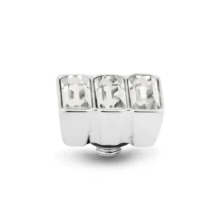 Discount Melano Jewelry Melano Twisted Baguette Steentje