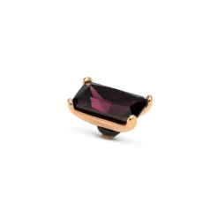 Online Melano Jewelry Melano Twisted Baguette Steentje |