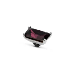 Online Melano Jewelry Melano Twisted Baguette Steentje |