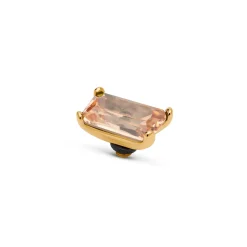 Online Melano Jewelry Melano Twisted Baguette Steentje |