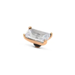 Online Melano Jewelry Melano Twisted Baguette Steentje |
