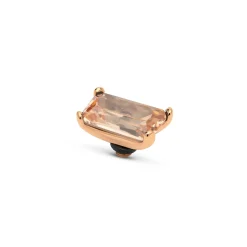 Online Melano Jewelry Melano Twisted Baguette Steentje |