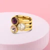 Outlet Melano Jewelry Melano Twisted Berry Cupcake Ringen Set |