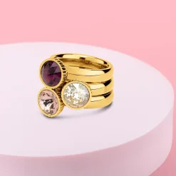 Outlet Melano Jewelry Melano Twisted Berry Cupcake Ringen Set |