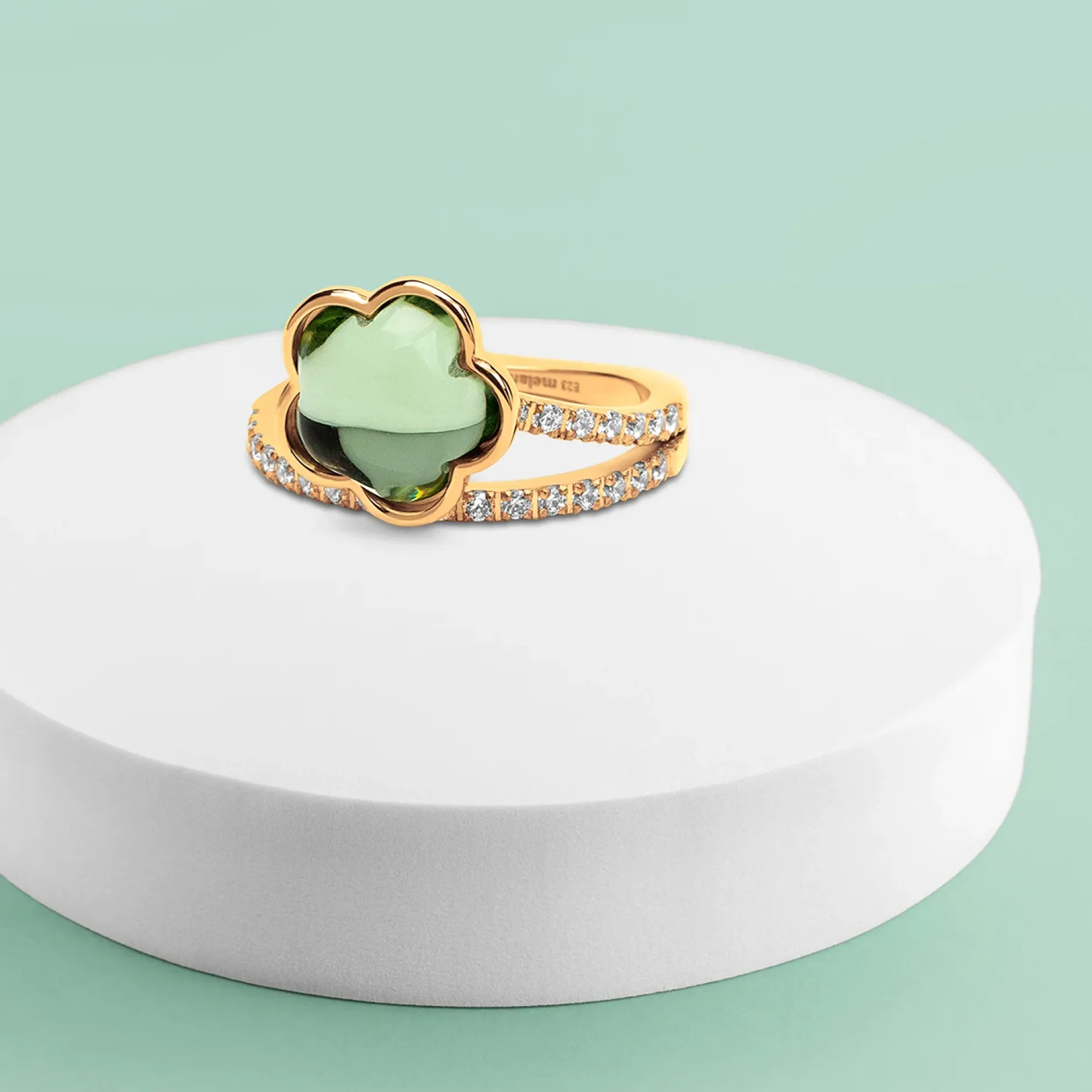 Outlet Melano Jewelry Melano Twisted Bloom Bazaar Ring Set