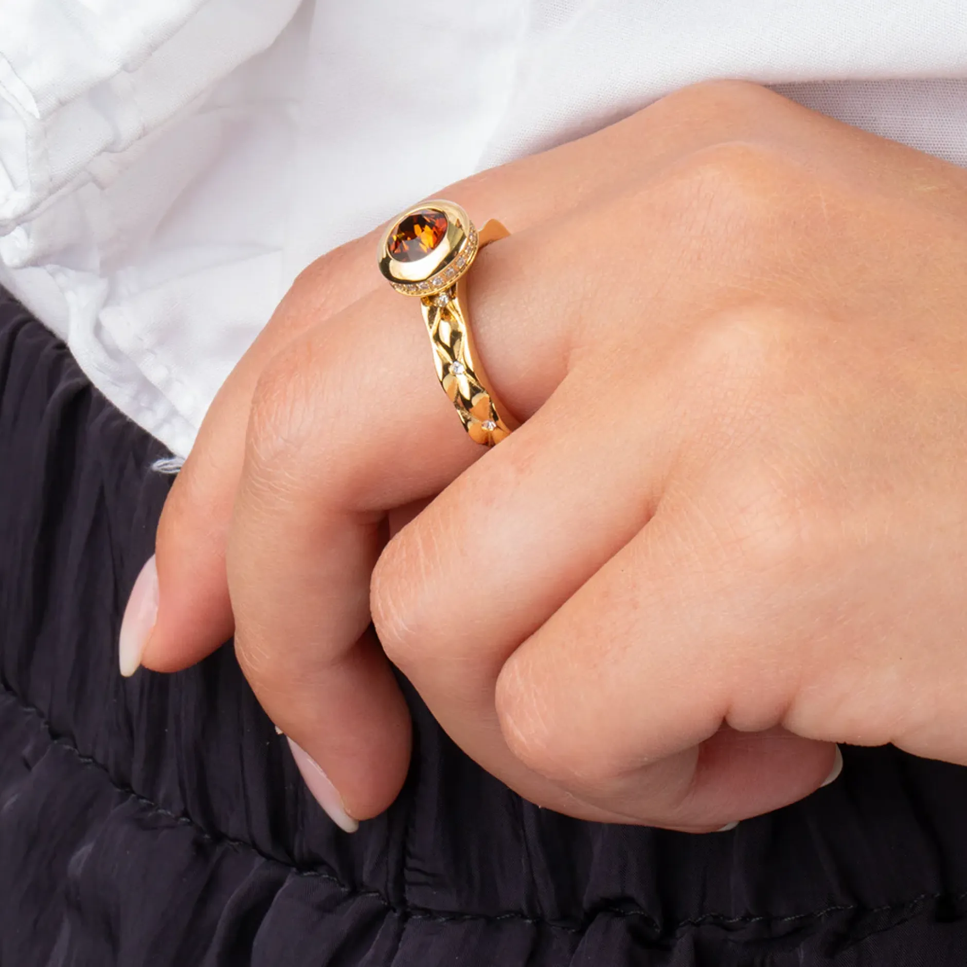 Hot Melano Jewelry Melano Twisted Bright Side Steentje
