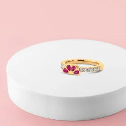 Clearance Melano Jewelry Melano Twisted Citrus Bite Ring Set
