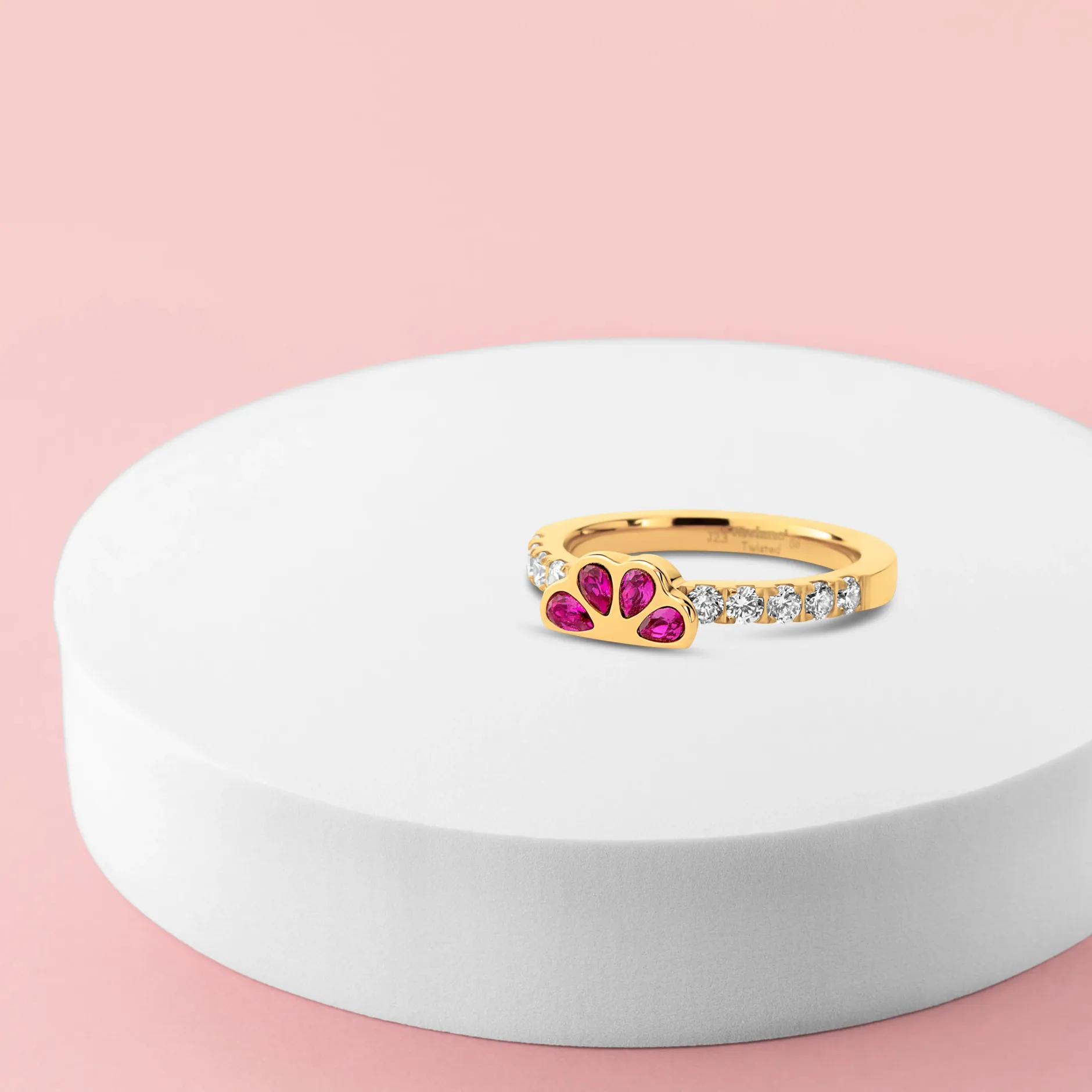 Clearance Melano Jewelry Melano Twisted Citrus Bite Ring Set