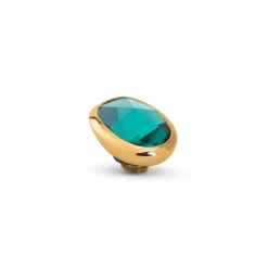 Outlet Melano Jewelry Melano Twisted Cloudy Oval Steentje