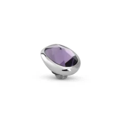 Outlet Melano Jewelry Melano Twisted Cloudy Oval Steentje