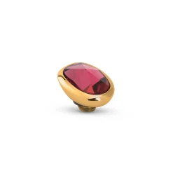 Outlet Melano Jewelry Melano Twisted Cloudy Oval Steentje