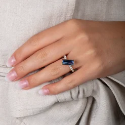 New Melano Jewelry Melano Twisted Crystal Ring
