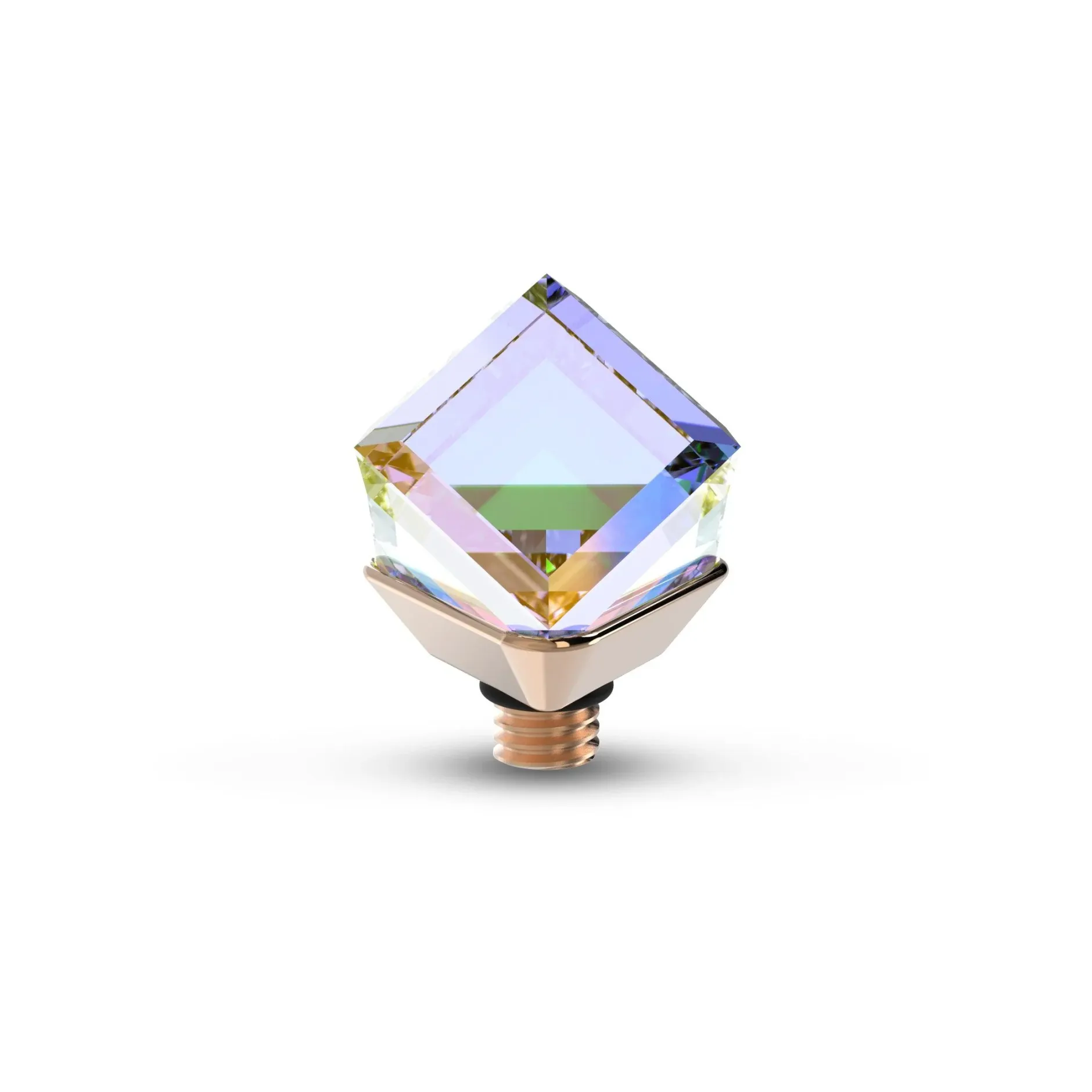 Fashion Melano Jewelry Melano Twisted Cube Steentje
