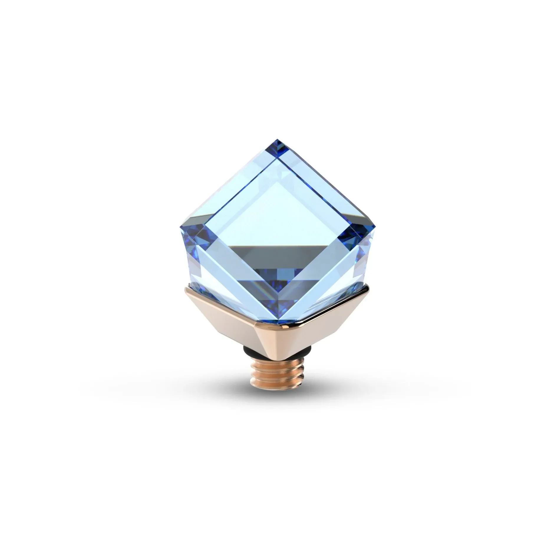 Fashion Melano Jewelry Melano Twisted Cube Steentje
