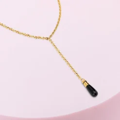 Online Melano Jewelry Melano Twisted Drip Drop Ketting Set |