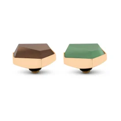 Best Melano Jewelry Melano Twisted Frosted Cool Vibes Steentjes Set