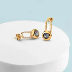 New Melano Jewelry Melano Twisted Frosted Flair Oorbellen Set