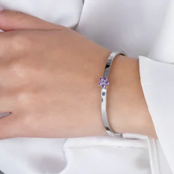 Clearance Melano Jewelry Melano Twisted Frozen Star CZ Steentje